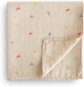 mushie Muslin Baby Swaddle Blanket | 100% Organic Cotton by mushie