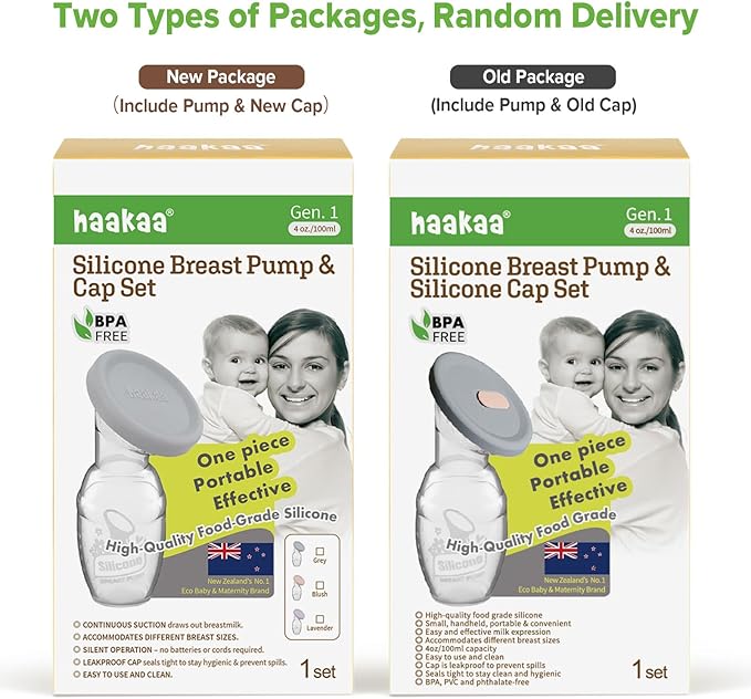 haakaa Manual Breast Pump Breastfeeding Pump - Image 9
