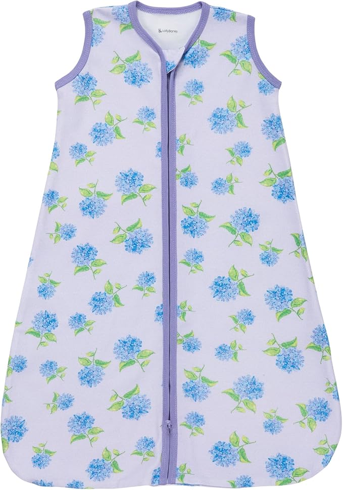 LollyBanks Baby Sleep Sack, 100% Cotton Wearable Blanket 2-Way Zipper Sleep by LollyBanks