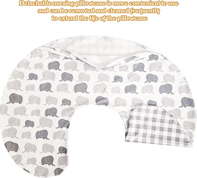 Winmany Baby Nursing Pillow Cover Newborn Removable Breastfeeding Pillowcover - Image 6