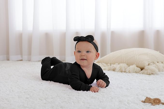 GUISBY Long Sleeve Baby Footed Pajamas - Image 6