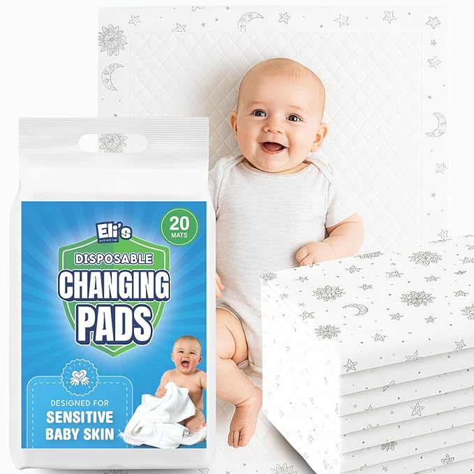 Eli with Love Disposable Baby Changing Pads by EliwithLove