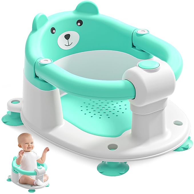 Baby Bath Seat for Babies 6 Months & up, Non-Slip Toddler Bath Seats for Babies by Unknown