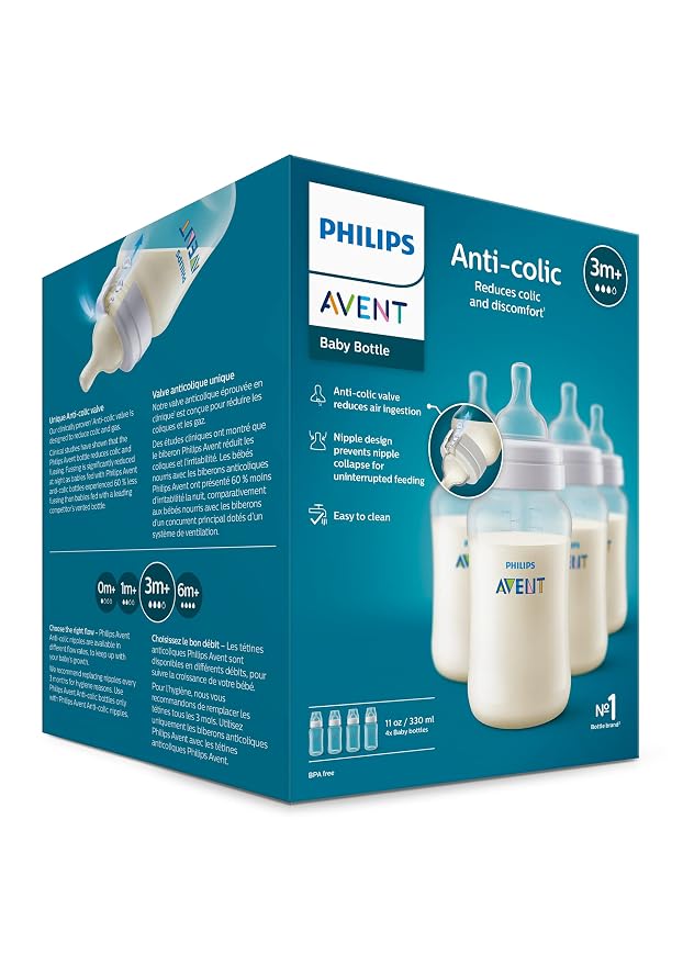 Philips Avent Anti-Colic Baby Bottles, - Image 9