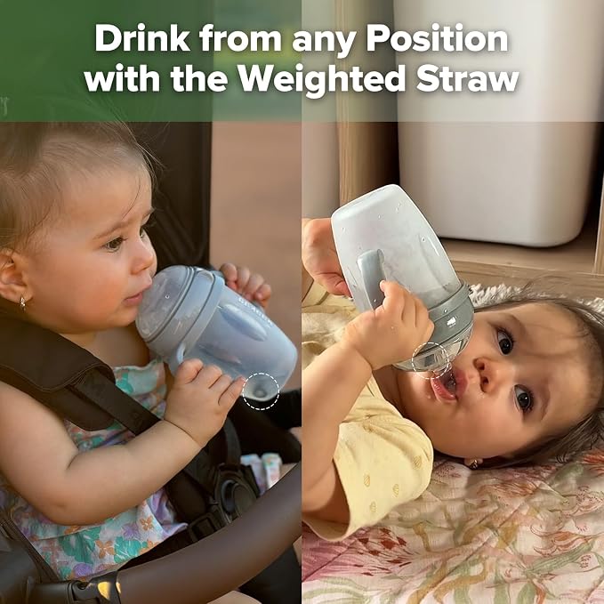 haakaa Weighted Straw Sippy Cup - Image 4