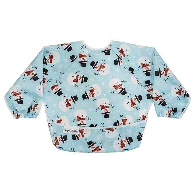 Tiny Twinkle Long Sleeve Bib for Babies & Toddlers – Waterproof Smock Bib for by TinyTwinkle