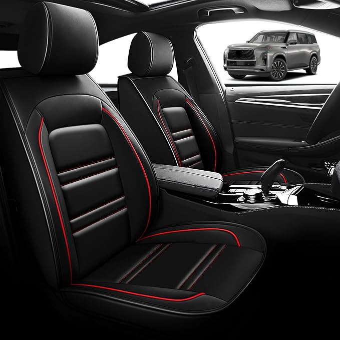 Seat Cover for Infiniti qx80 2014-2025 | Car Seat Covers Front Seats, - Image 2
