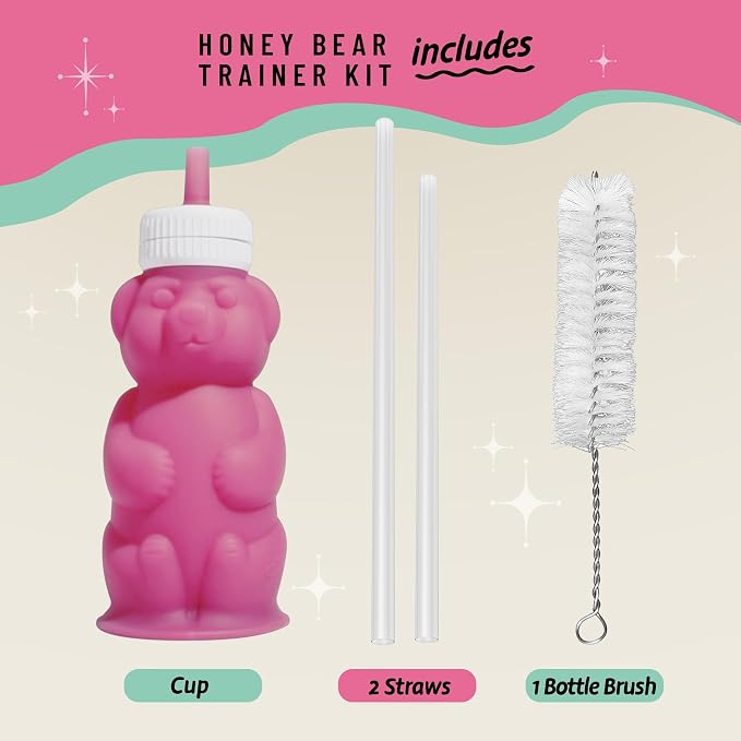 Legendairy Milk Honey Bear Straw Cup Silicone - Image 7