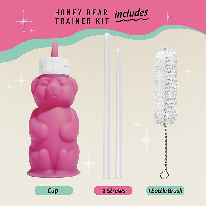 Legendairy Milk Honey Bear Straw Cup Silicone - Image 7