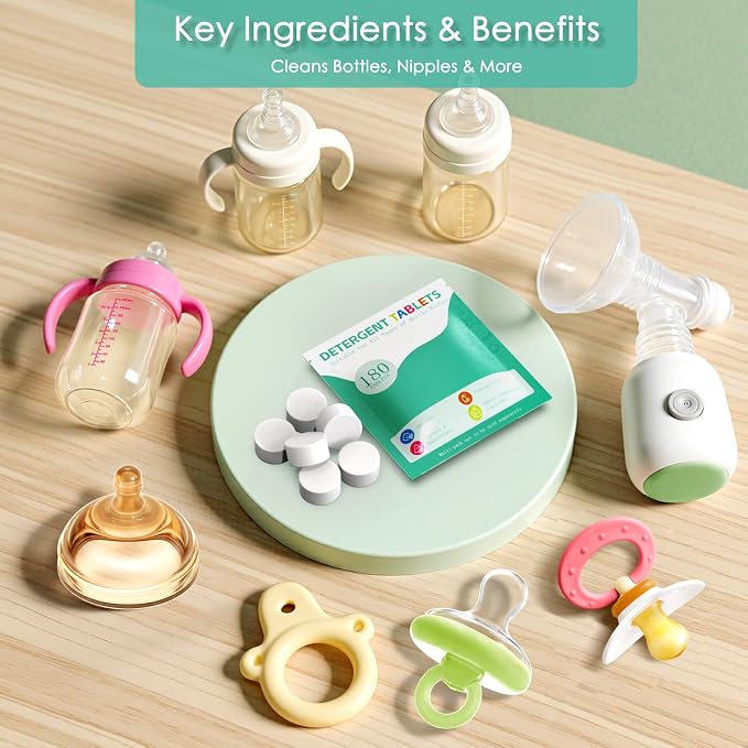 Baby Bottle Washer Detergent Tablets - Image 5
