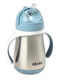 Beaba Stainless Steel Straw Sippy Cup, Insulated Toddler Cups Spill Proof by BEABAUSA