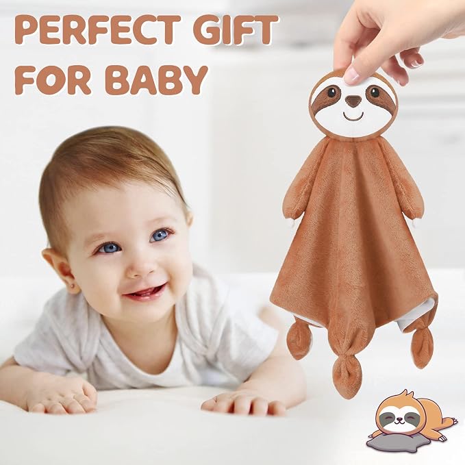 Pro Goleem Sloth Security Blanket Soft Loveys - Image 3