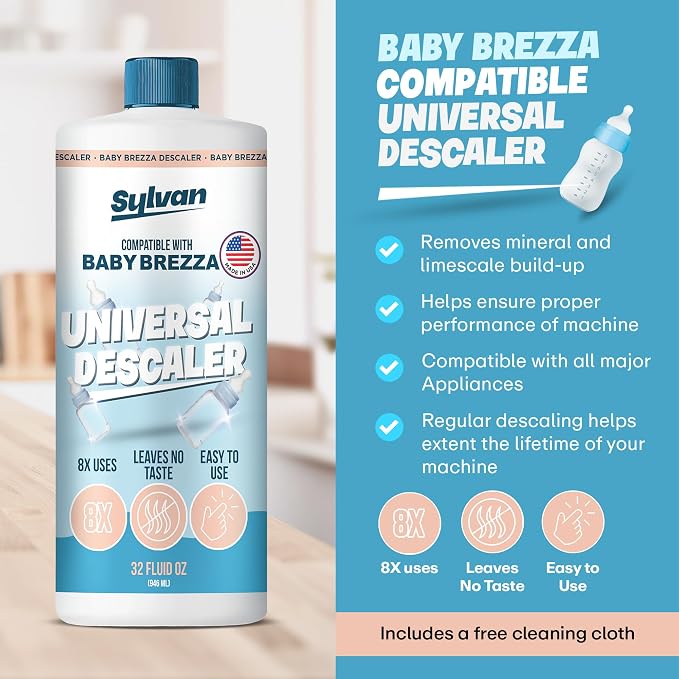 Descaler Compatible with Baby Brezza Machines | 32 Oz | 12 Month Supply | US - Image 2
