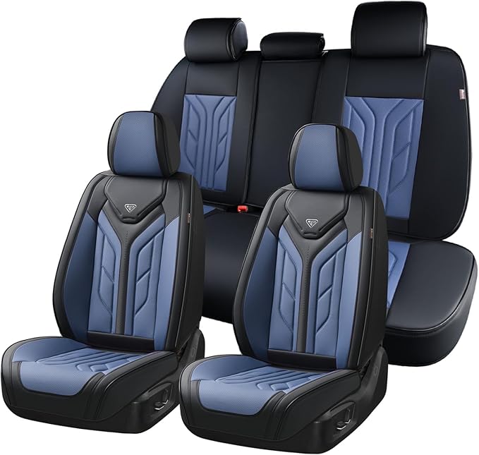 Coverado Car Seat Covers Full Set, Automotive Seat Covers Car Seat Protector by COVERADOAUTO