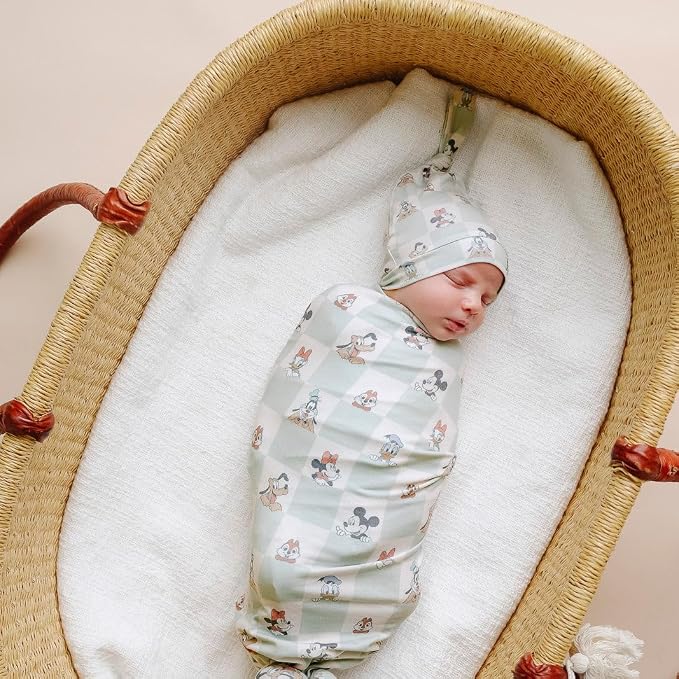 Copper Pearl Large Premium Knit Baby Swaddle Receiving Blanket Mickey Mouse & - Image 5