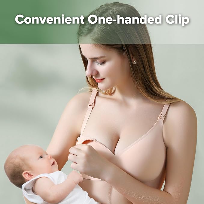 haakaa Nursing Bras for Breastfeeding, Ultra Comfort Jelly Strip“ Supportive - Image 7
