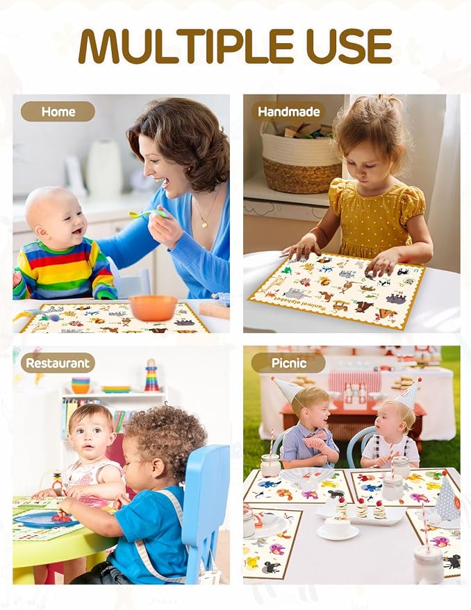 45 Pack Sticky Disposable Placemats - Image 9
