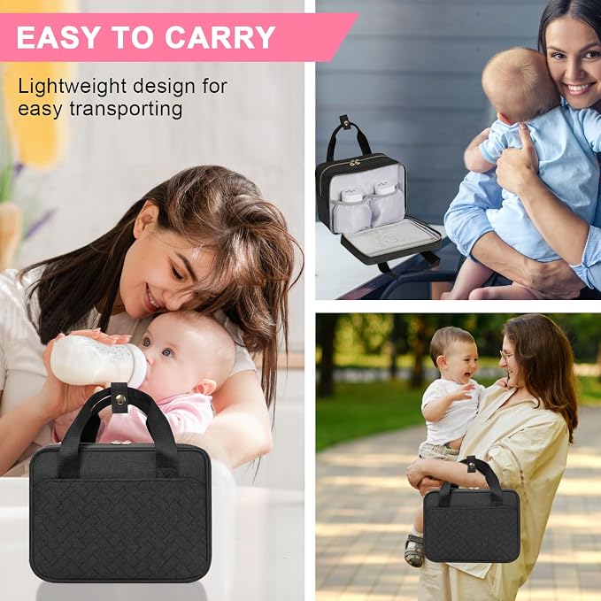Wearable Breast Pump Bag with Insulated Breastmilk Cooler - Image 7