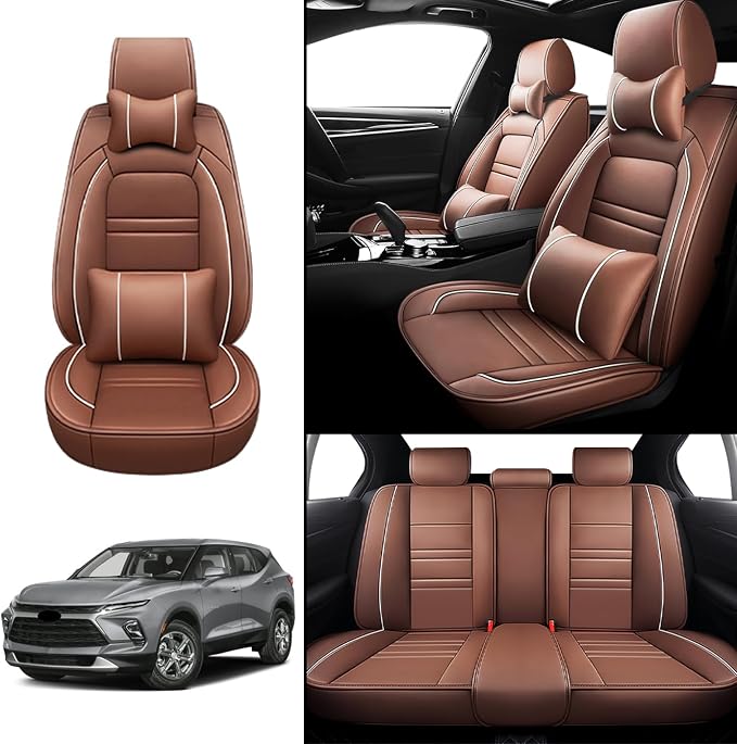 Car Seat Covers for Chevy Blazer 2019-2025 | 5-Seats Seat Covers, Waterproof - Image 2