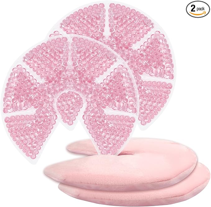 Hot/Cold Breast Gel Bead Ice Packs Breast Cooling/Heat Pads Relief by ZN%C3%96CUET%C3%96D