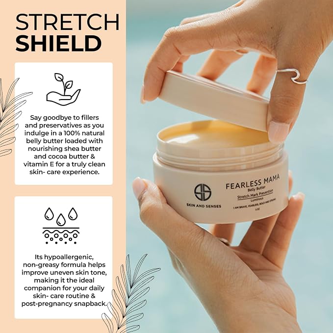 Fearless Mama Belly Butter – Luminous Scent Stretch Mark Cream - Image 7