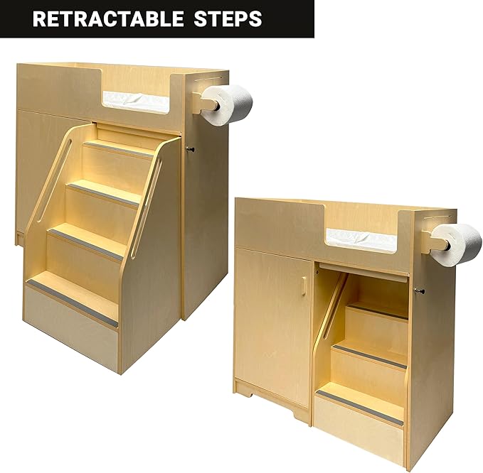 Portable Baby Changing Table Dresser - Image 6