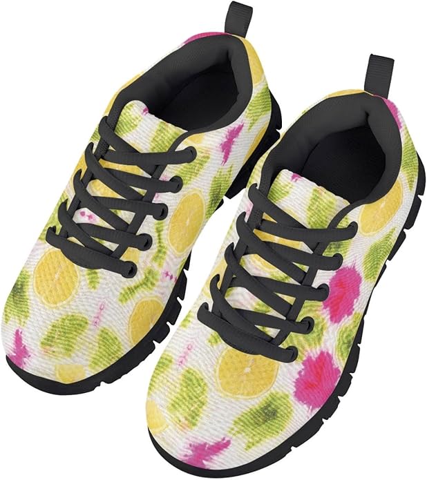 MARSVOVO First Shoes for Walking Boy Girl Athletic Lightweight Flexible Lace-up - Image 3