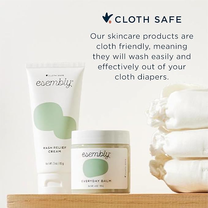 Esembly Rash Relief Cream, Organic and Cloth Friendly Zinc Oxide Barrier Cream - Image 6