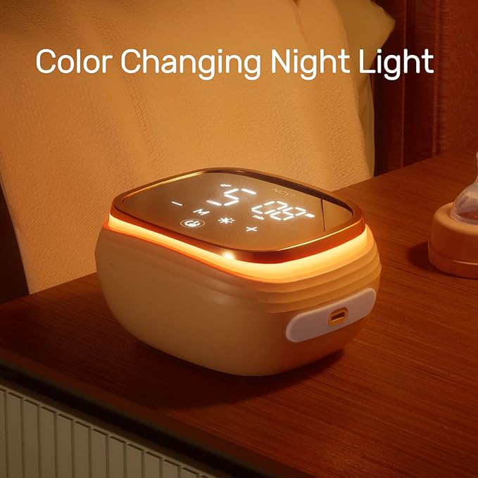 NCVI Double Electric Breast Pump 8102, Upgraded 4400mAh Battery - Image 4
