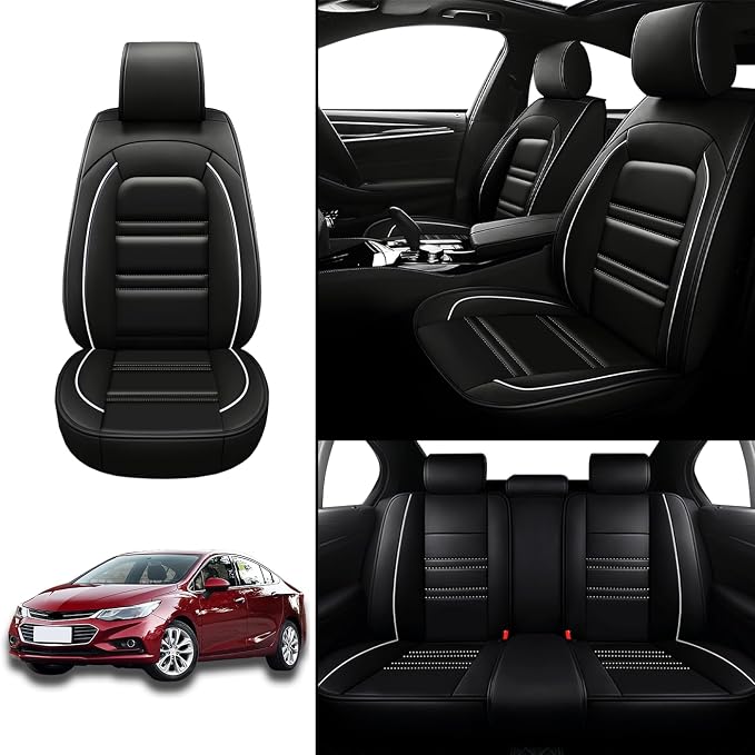 Seat Covers for Chevy Cruze 2011-2019 | 5-Seats Leather Seat Covers - Image 2