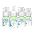 Dr. Brown's Natural Flow Anti-Colic Options+ Narrow Baby Bottle, 2 oz/60 mL by DrBrowns