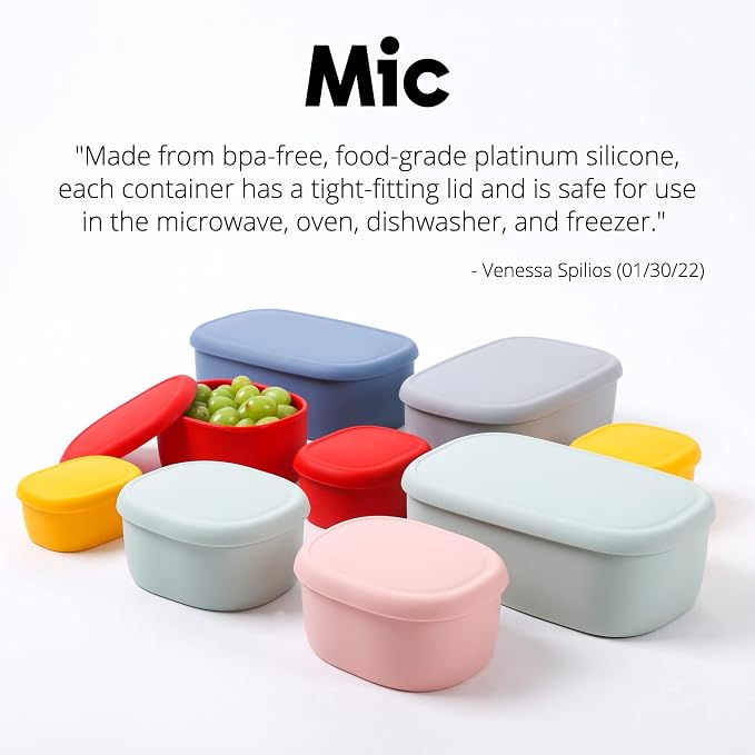 BLUE GINKGO Nesting Silicone Containers - Image 6
