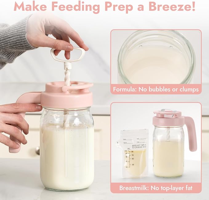 Papablic 32oz Wide Mouth Mason Jar Pour Spout Lid - Image 2