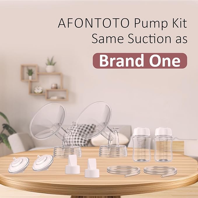 Pump Parts Compatible with Spectra S1/S2/9 Plus Breastpump, 4 Set Replacement - Image 2