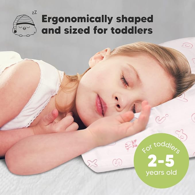 Toddler Pillow with Pillowcase - Image 2