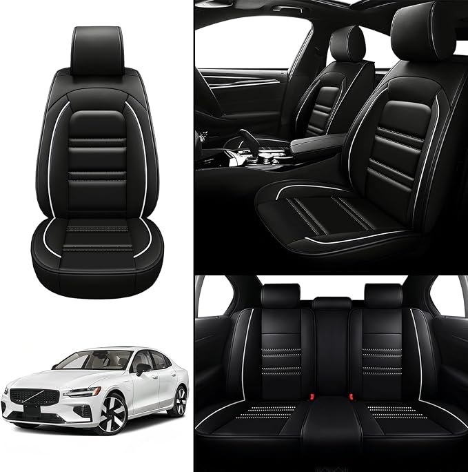 Seat Covers for Volvo Car s60 2001-2025 | 5-Seats Leather Seat Covers - Image 2
