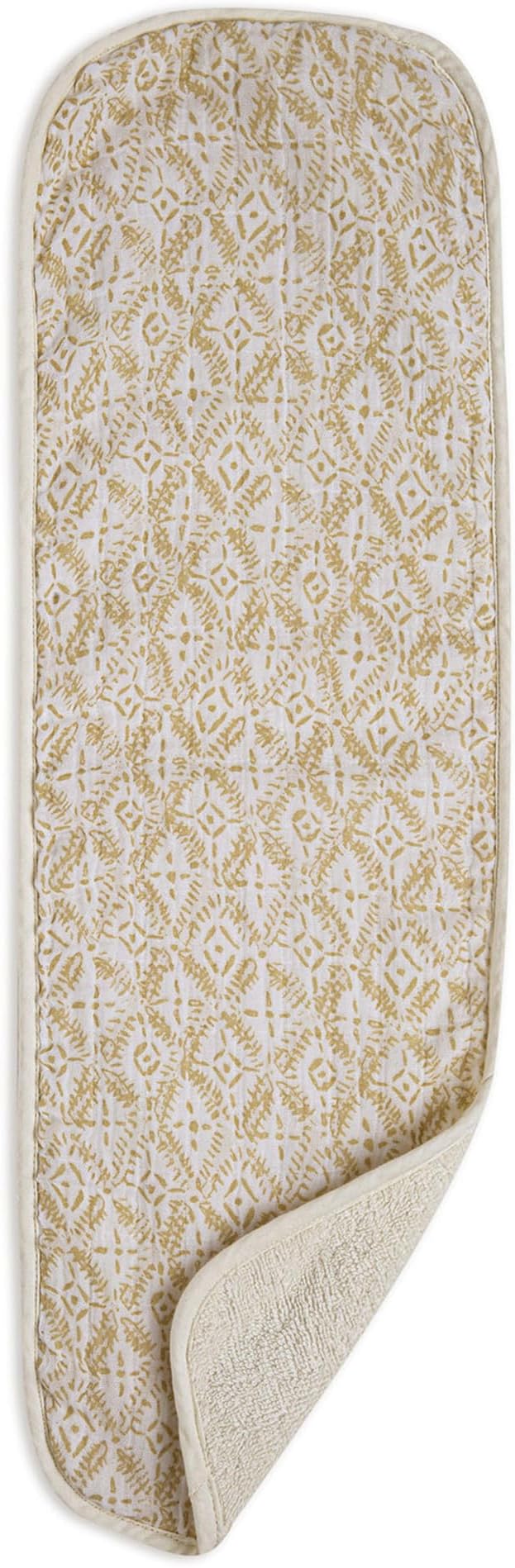 Crane Baby Muslin Baby Burp Cloths Set of 3, Safari Animal Print, 100% Cotton - Image 6