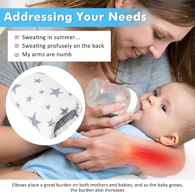 Nursing Arm Pillows for Breastfeeding, Baby Feeding Arm Pillow Portable and - Image 6
