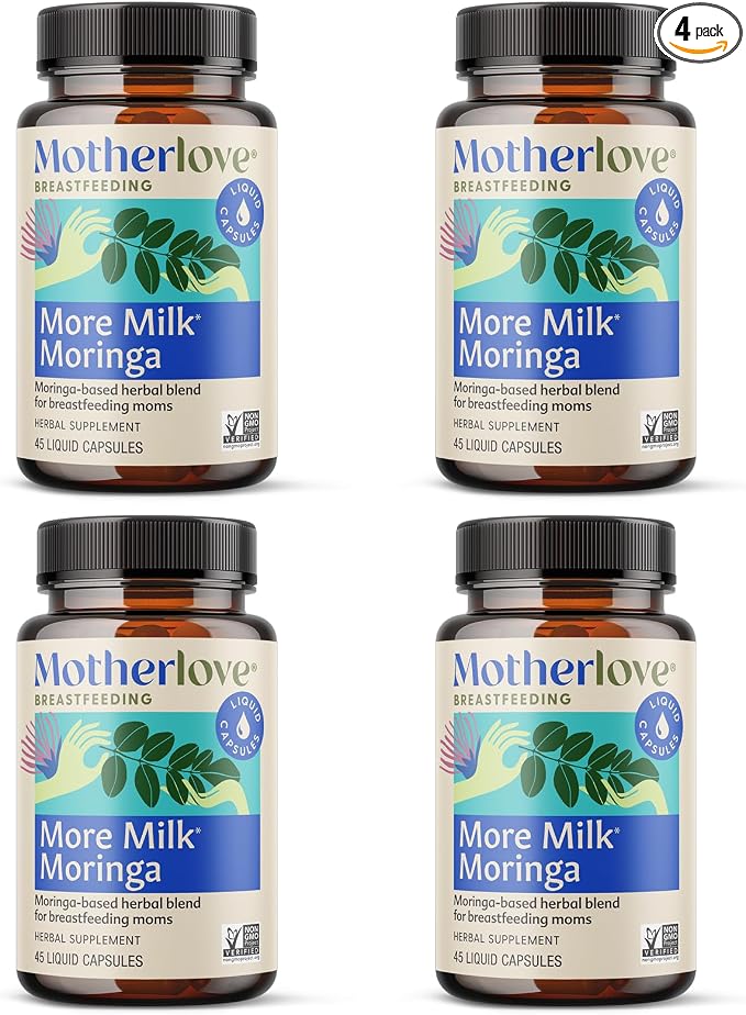 Motherlove More Milk Moringa Moringa-Based Lactation Supplement to Support by Motherlove