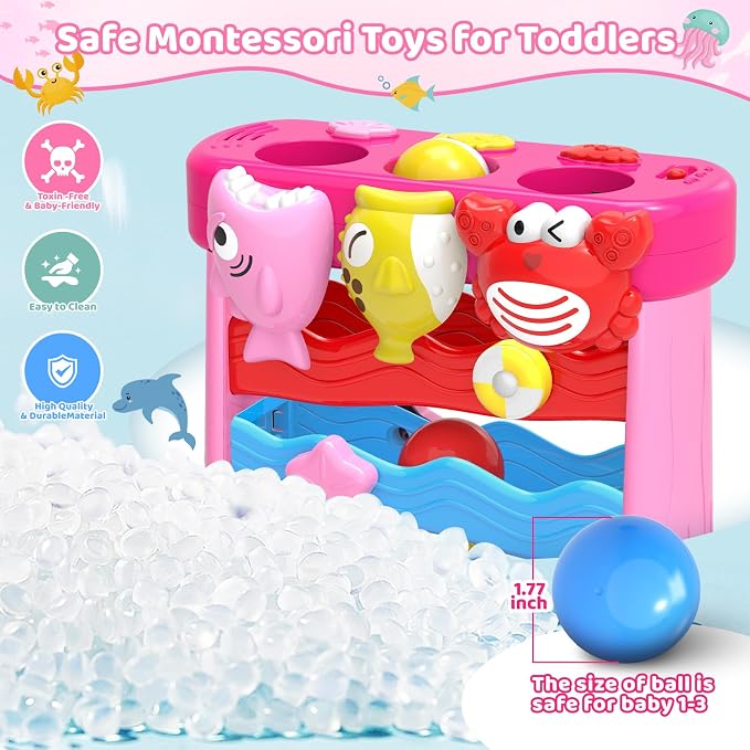 Musical Toys for 1 2 3 Years Old Toddlers Girls, Interactive Feeding Toy - Image 5