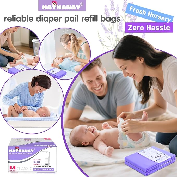 Diaper Pail Refill Bags Compatible - Image 6