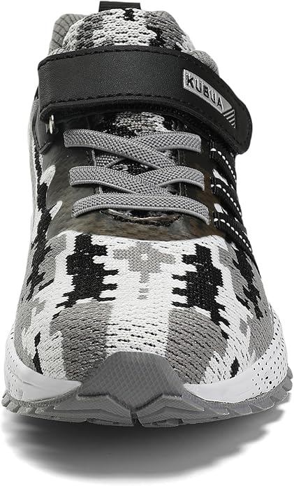 KUBUA Kids Sneakers for Boys Girls Running Tennis Shoes Lightweight Breathable - Image 4