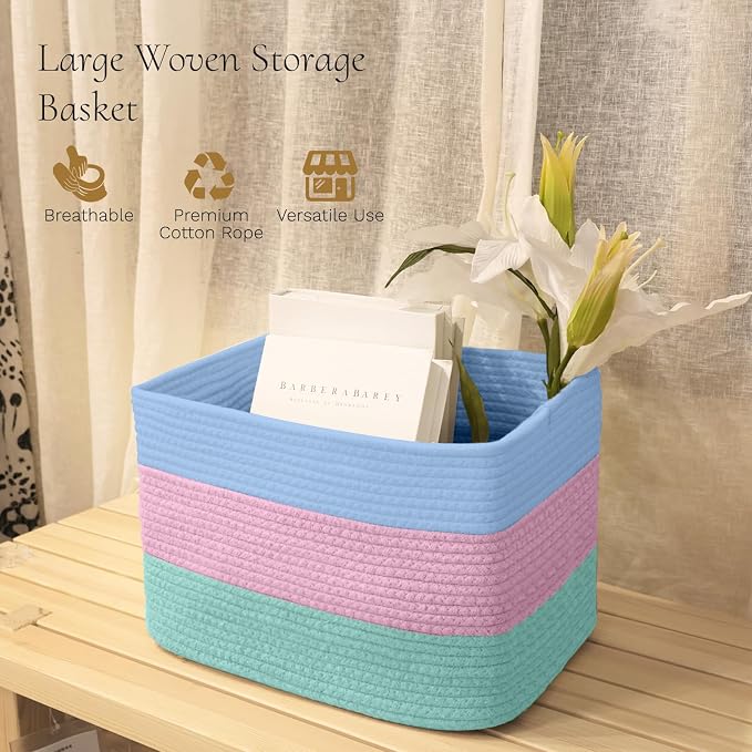 Hopegiver Storage Baskets for Organizing - Image 2