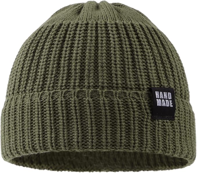 JANGANNSA Simple Knitted Baby Beanie Hip-Hop Boys Winter Hat Toddler Kids Bonnet - Image 2