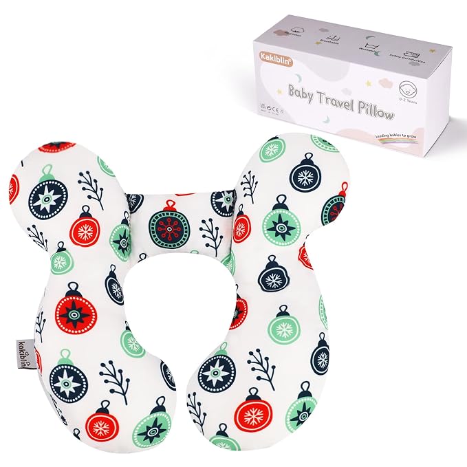KAKIBLIN Baby Travel Pillow for Head and Neck, Upgraded Head Support Pillow by KAKIBLIN