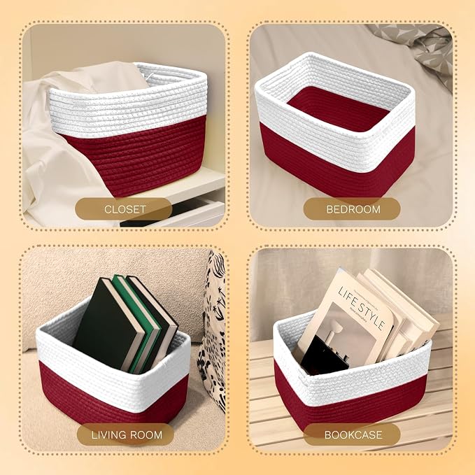 Hopegiver 3 Pack Storage Baskets - Image 7