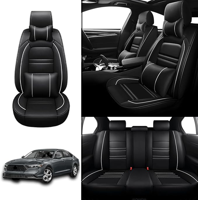 Car Seat Covers for Honda Accord 2003-2025 | 5-Seats Seat Covers, Waterproof - Image 2