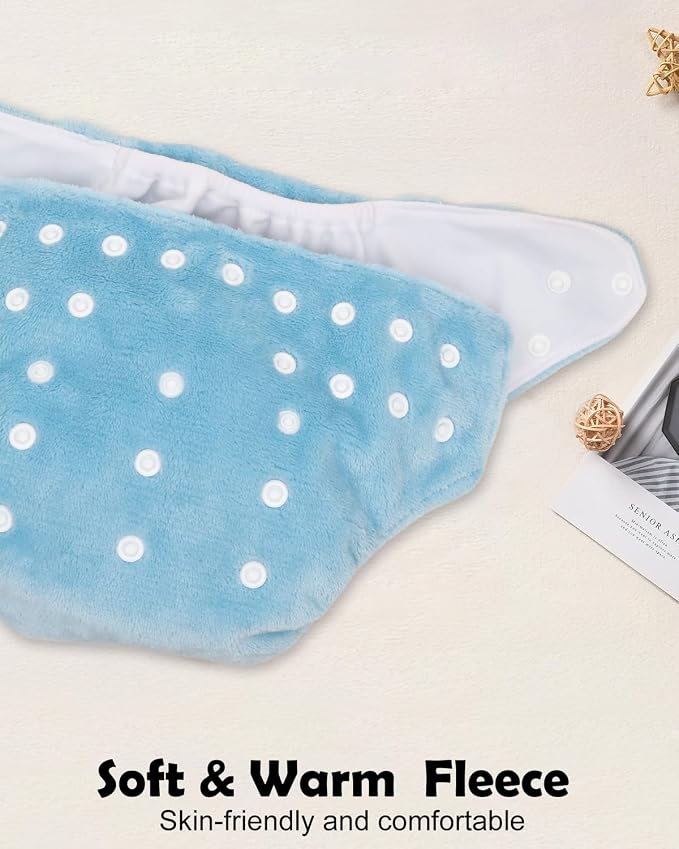 ALVABABY 6 Pack Baby Cloth Diapers Warm - Image 6