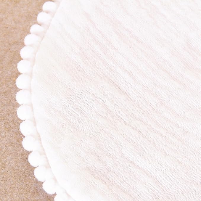 Nishine 6 PACK Muslin Baby Drooling Bibs - Image 6