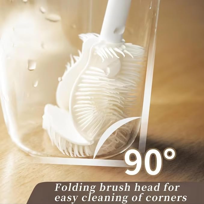 360° Flexible Silicone Bottle Brush - Image 3